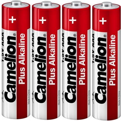 BLISTER DE 4 PILES ALCALINES PLUS LR06 AA CAMELION - 3